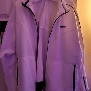 Rebook navy blue /white jacket XL